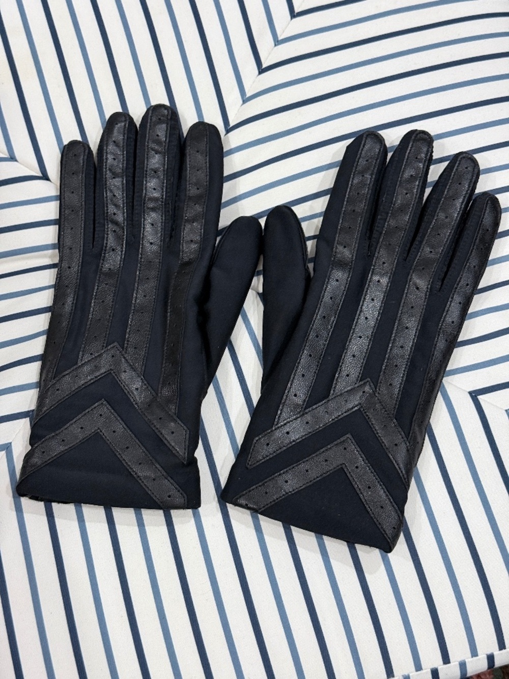 Men's Leather Trimmed Gloves with Thinsulate Flex XL